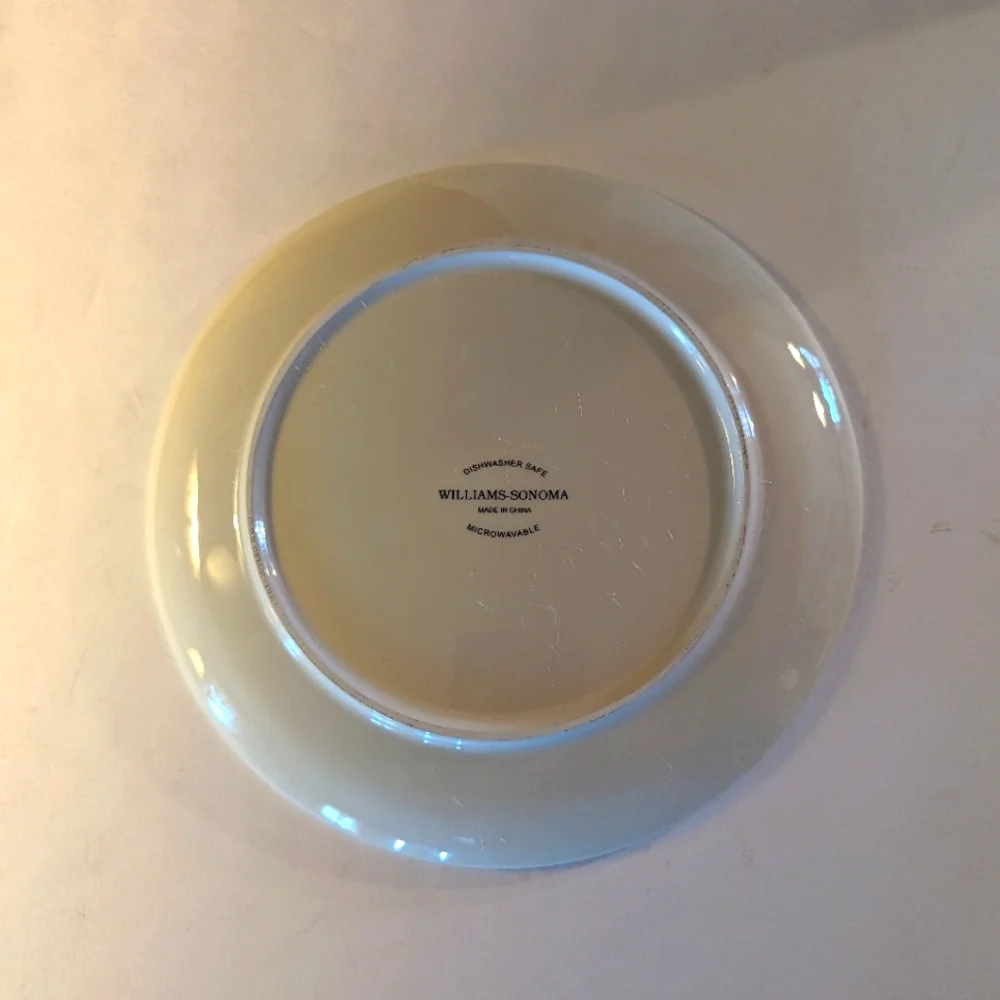 Williams-Sonoma, 12th day of Christmas replacement salad/ dessert plate
